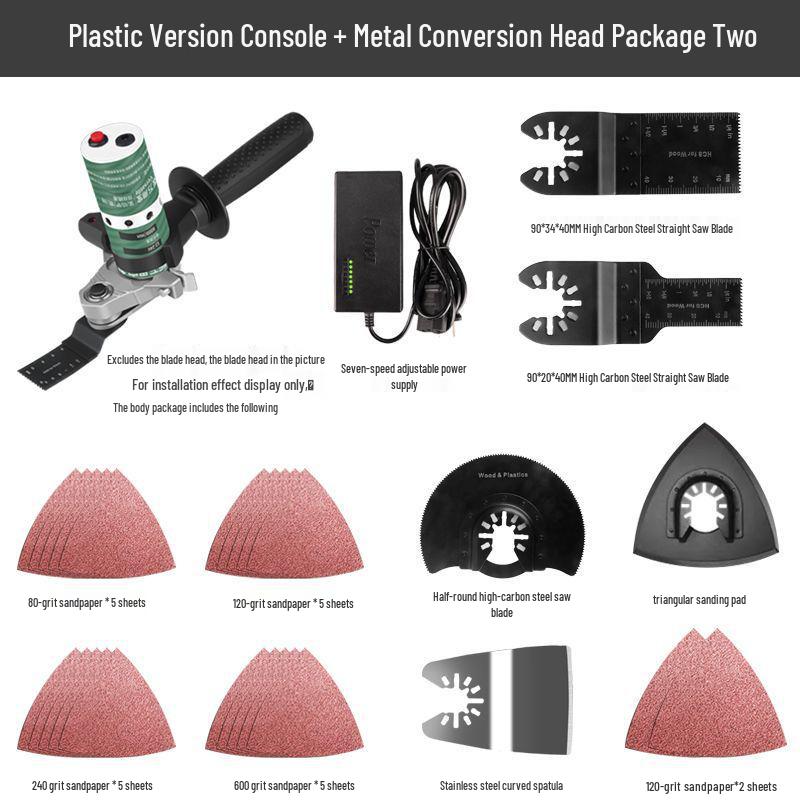 Angle Grinder Conversion Head: Multifunctional Woodworking Trimmer & Cutting Machine Adapter