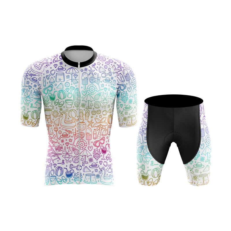 Summer Cycling Clothing MTB Bike Clothes Uniform Maillot Ropa Ciclismo Men's Outdoor Bicycle Wear 2026 Summer Breathable Cycling Suit Set