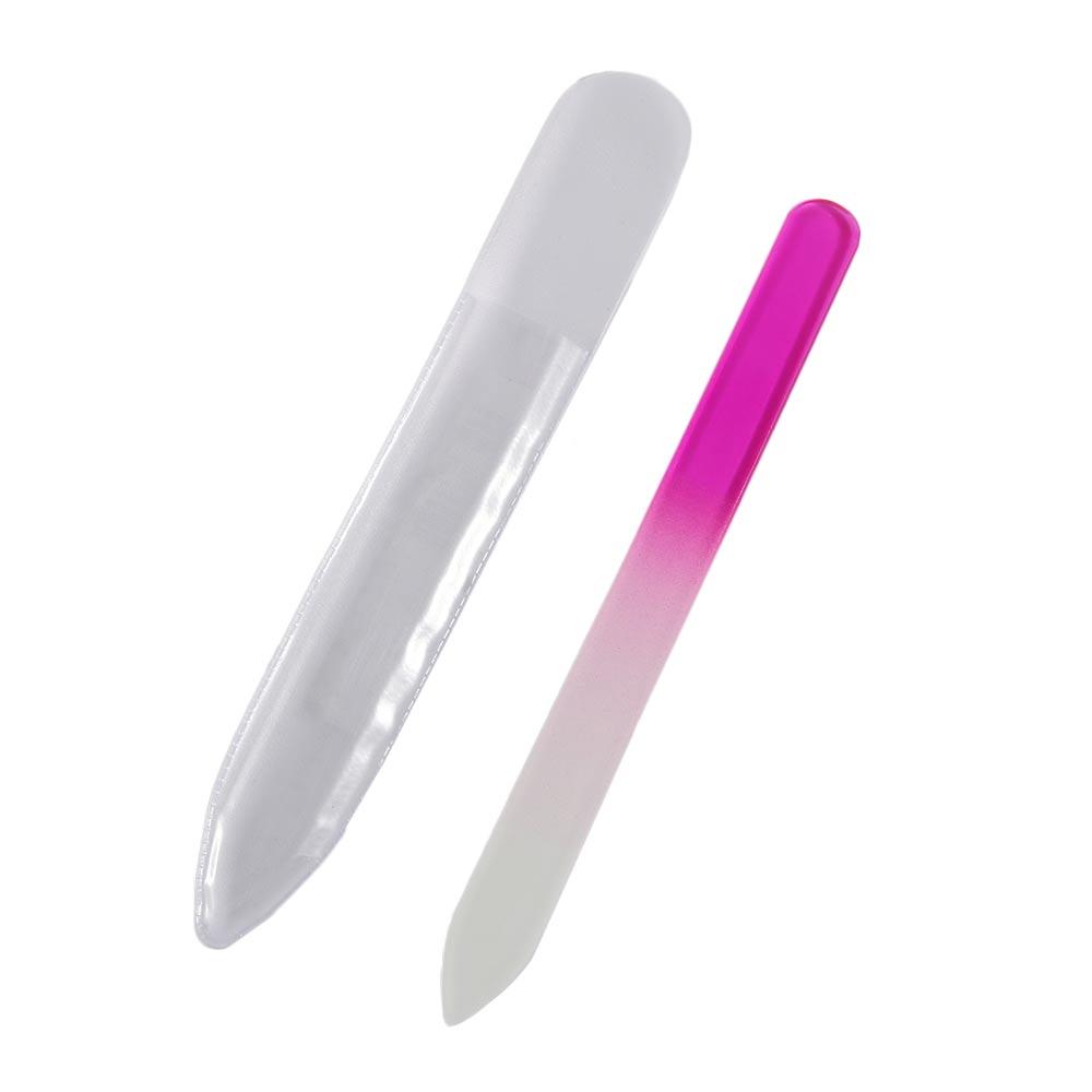 Hot Beauty Pro Tool Crystal Glass File Buffer Manicure Device Nail Art Files