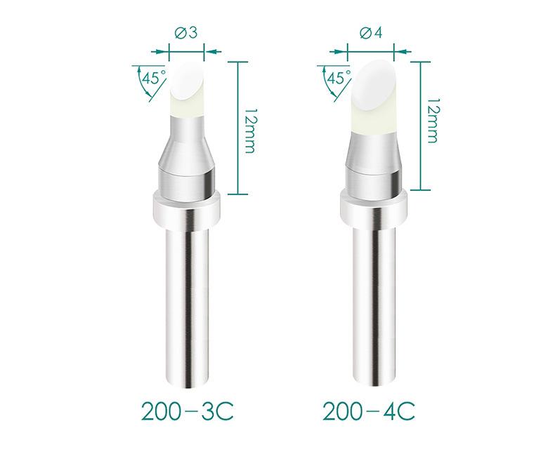 QUICK Kuai Ke TS2200/203H/503 Soldering Iron Tips - Compatible Models 203D/376D In 200-C/D/B/I/J/LB Styles.