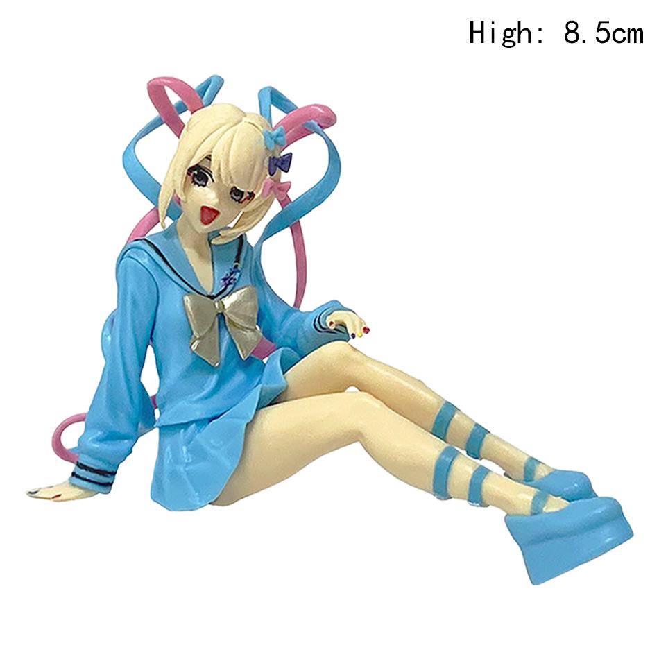 Anime Needy Girl Overdose Figure Pop Up Parade Rain KAngel Action Figures Virtual Uploader PVC Collection Model Ornaments Toys
