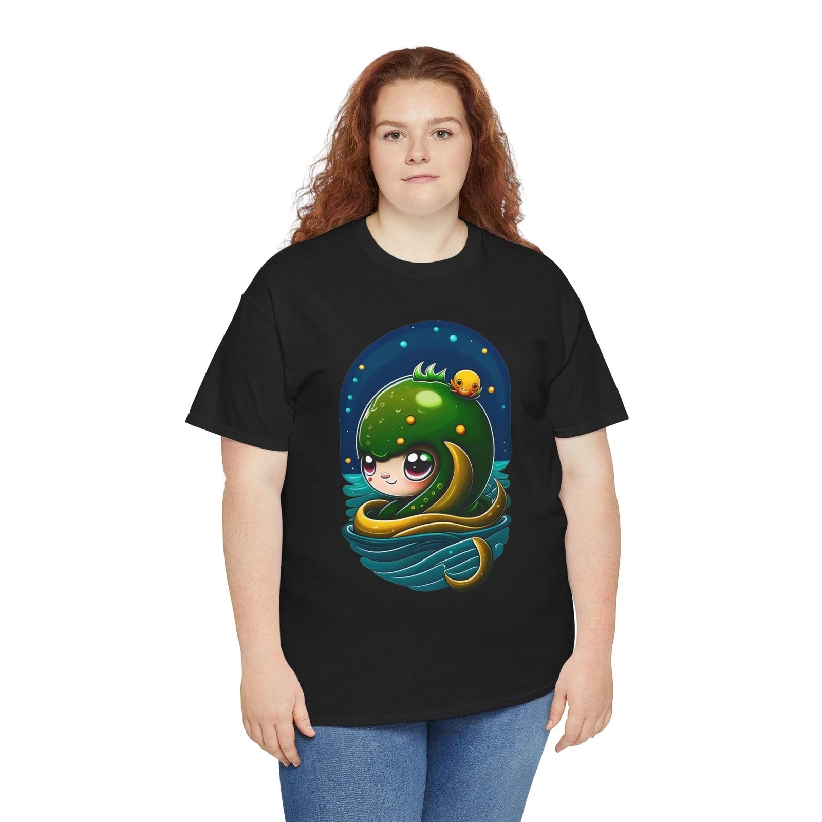 Kraken Octopus T-Shirt | Cryptid Hunter Tee | Kraken Octopus Shirt M