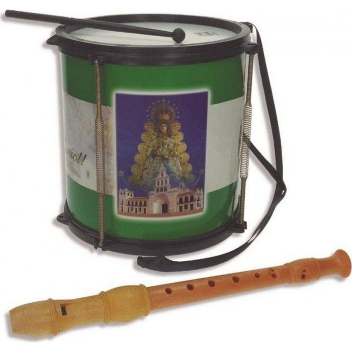 Bec Jouet Musical Reig Tambour Flûte À Bec
