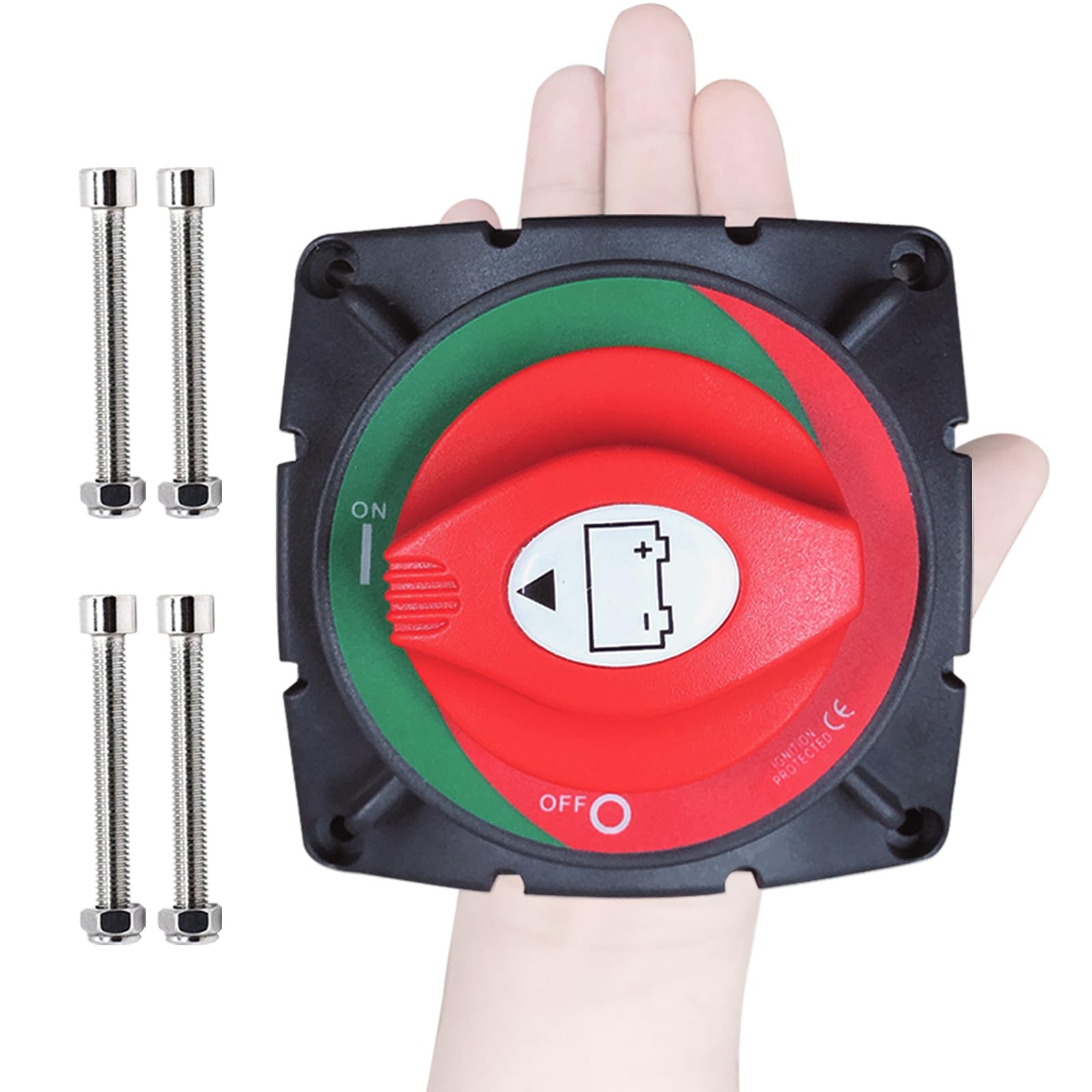 

Ampper High Current Switch, 2 Position (600A), 12-48 V for Boat Car Protection High Current