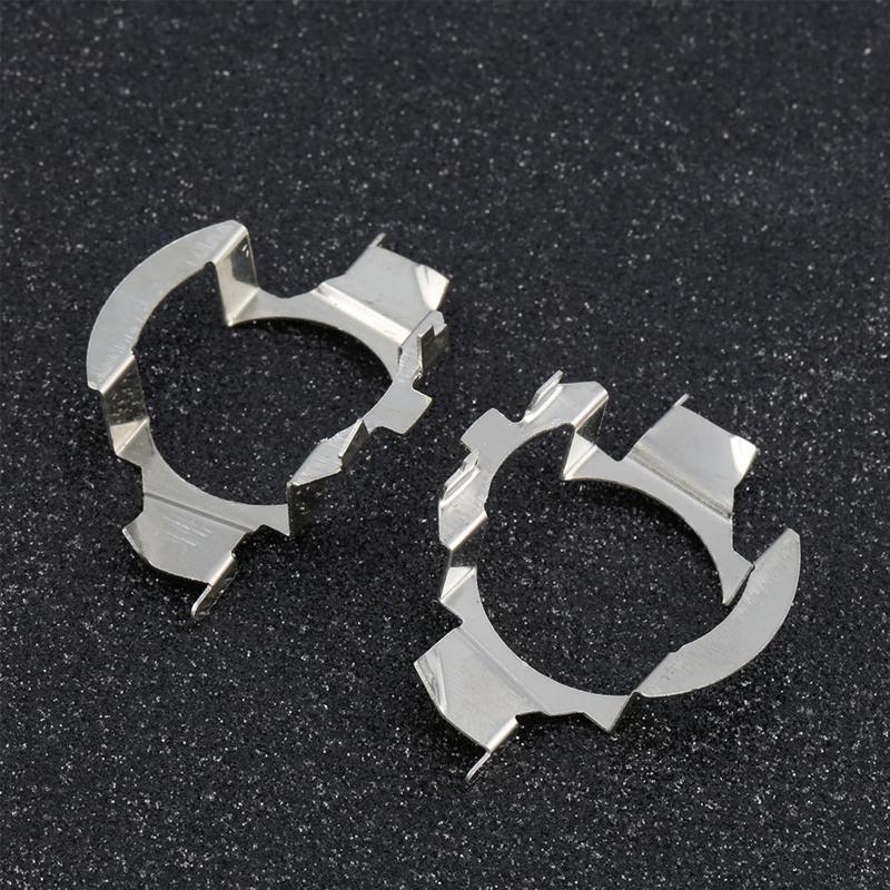 H1 for D2 H7 LED Headlight Bulbs Bracket Base Adapters for VW-Volkswagen - 5 Series X5 Golf  Qashqai