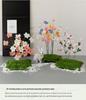 Monet Garden Artificial Floral Window Display and Landscaping Decorations