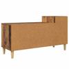 TV Cabinet 100 X 35 X 55 Cm Reclaimed Wood Engineered Wood