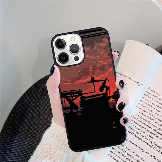Musical Instrument Drum Coque Shell For iPhone 17 Air 15 16 14 13 12 Pro Max 11 Pro Max Plus Phone Case Cover