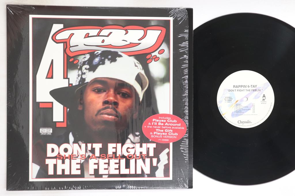 LP Record RAPPIN' 4-TAY - Don't Fight The Feelin' F130889 CHRYSALIS 1994 US Rap & Hip-Hop/R&B Used