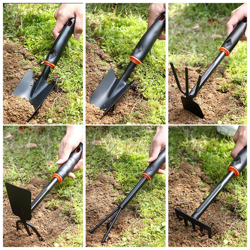Gardening Planting Hand Tool Spade Shovel Rake Hoe for Digging Transplanting Weeding Cultivation Plants Flowers Growing Gadgets
