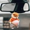 Animal Car Ornaments, Car Animal Ornaments | Novelty Fat Cat Dog Car Hangable Accessories
