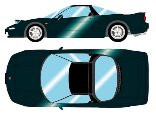 

Make-up EIDOLON 1/43 Honda NSX-R (NA1) 1992 with Open Headlights, Charlotte Green Pearl, Finished Model EM666H