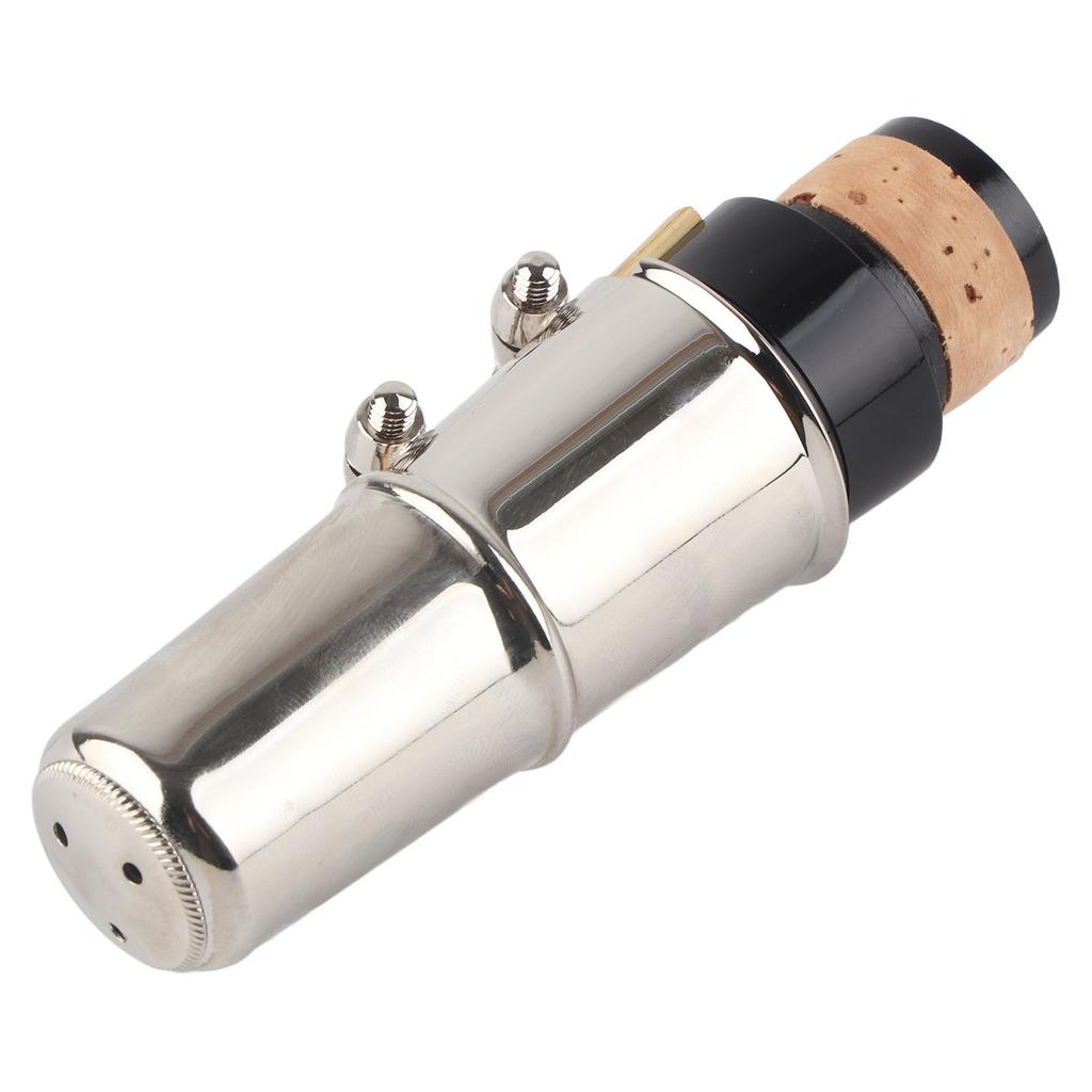 Clarinet Mouthpiece Kit with Ligature and Plastic Cap Portable Black Clarinet Accessory