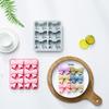 Silikonowa Forma Czekoladowa Kokardka, 6 Komór Mini Kokardki Forma na Cukierki Kokardka Forma na Cake Pop DIY Toppery do Babeczek Dekoracja Ciasta