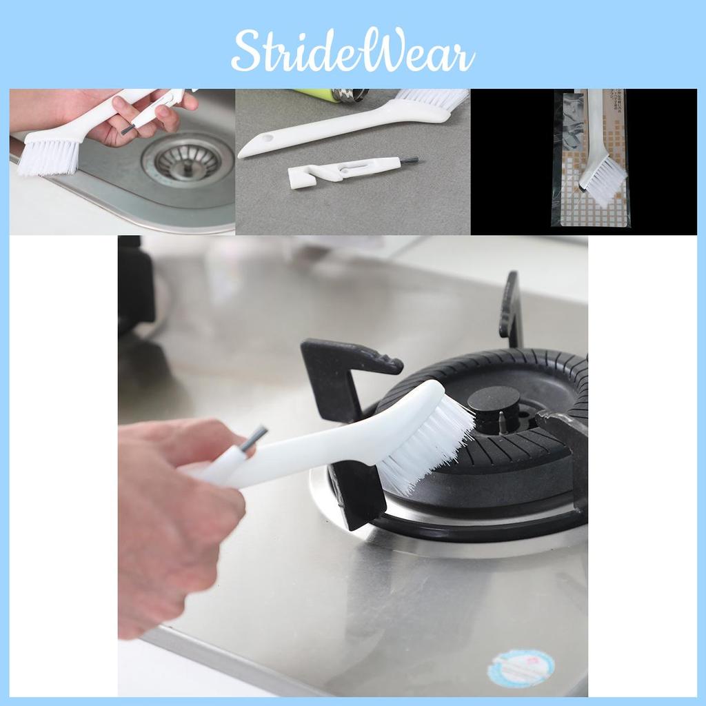 Detachable Crevice Plastic Brush For Multi Purpose Cleaning Tasks