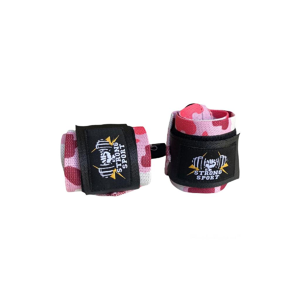Strong Sport Fitness Crossfit Body Weight Unisex Support Wristband 2 Pieces