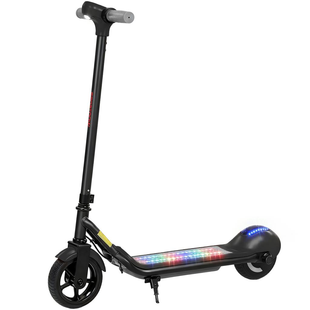 Electric Scooter for Kids, with LED Display, Green