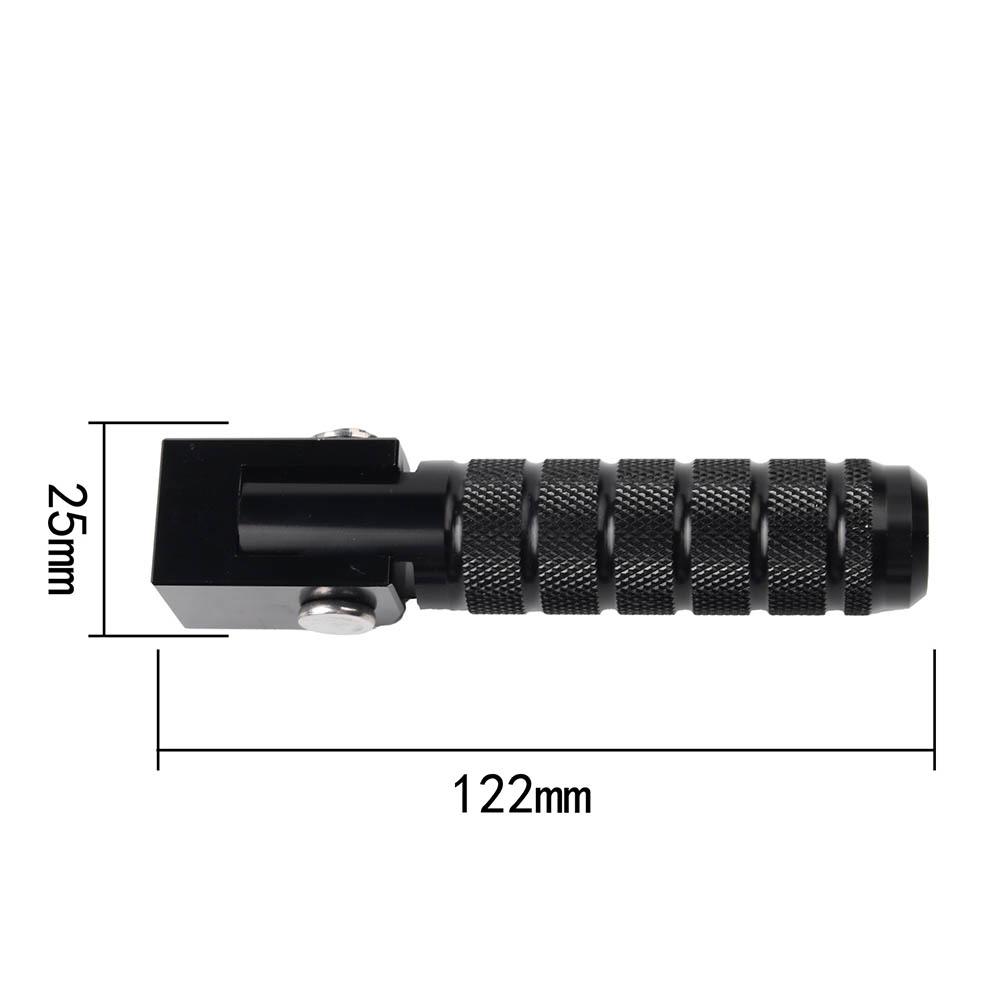 For MOTO Guzzi V85TT V85 V 85 TT V 85TT Motorcycle Accessories Highway Footrest Foot Pegs Rests Pedals Folding Footpegs Clamps