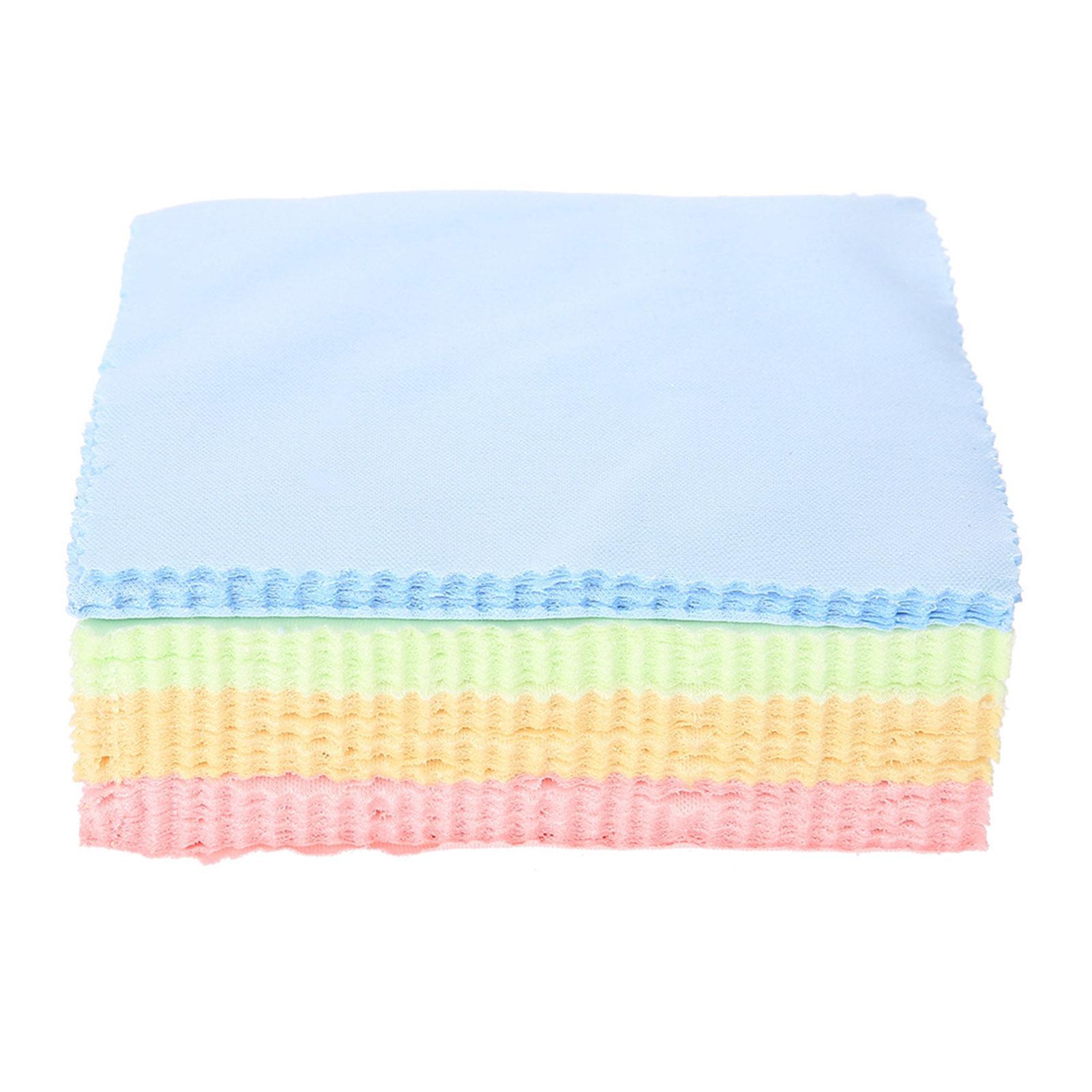 

50 Pcs Jewelry Cleaning Accessory Polishing Cloth for Wiping Platinum Silver