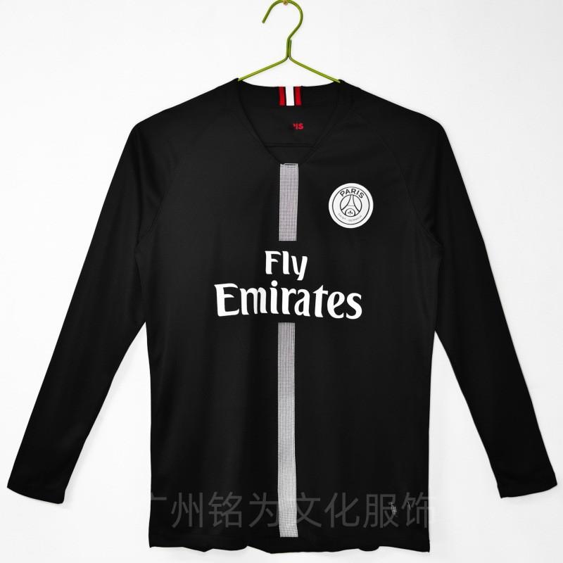 Mens Long Sleeve Retro Football Jersey Vintage Team Sportswear Soccer Fans