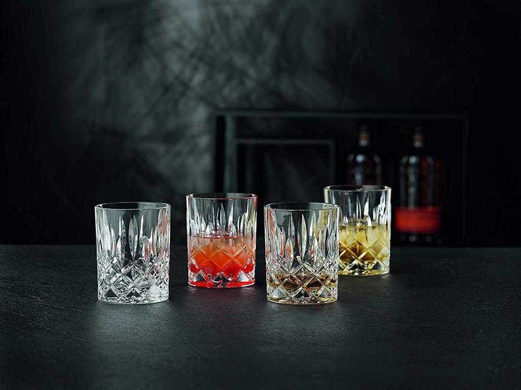 Nachtmann Noblesse Whiskey Tumbler, Crystal Glass, 98mm/295ml, 89207, Pack of 4