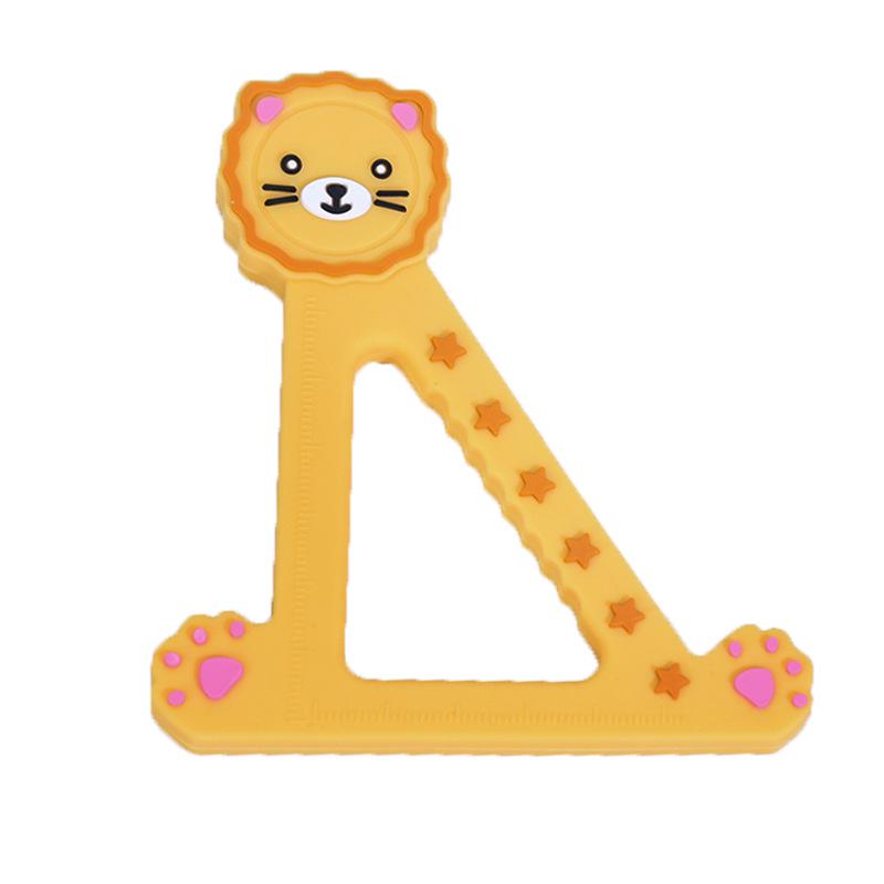 Soft Silicone Teether Toy for Newborns - Soothing and Simulative Bite Set