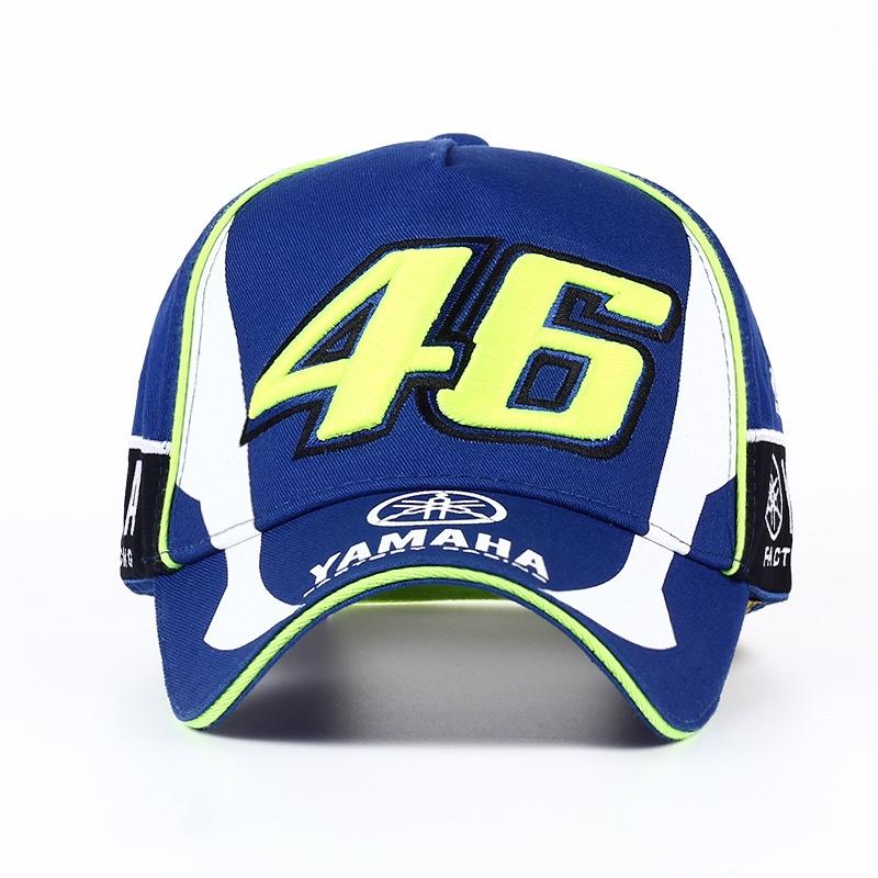 Premium Quality Moto Gp 46 Motorcycle Valentino Rossi 3d F1 Racing Cap Men Yamaha Hats