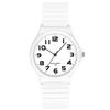 Watches Analog Simple Waterproof Stylish Quartz Student Popular Casual Christmas Birthday Gift White