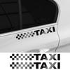 Reflektierender Autoaufkleber, Taxi-Schild, Tarnmuster, Vinylfolie, Seitenfensterdekoration, Autozubehör