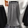 Winter High-Waisted Slimming Lantern Skirt - Women's Casual Versatile Puffy Flower Bud Design