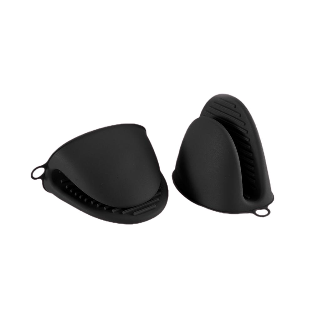 1piece Soft Silicone Heat Resistant Anti-Scald Gloves Pinch Grips Thick Oven Mitts Kitchen Cookin Tool Hand Clip