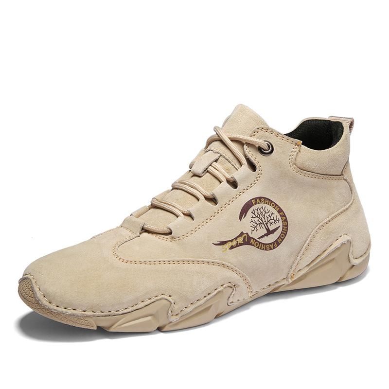 

Autumn and winter cotton shoes large size velvet men s shoes high top men s casual shoes Martin boots 38