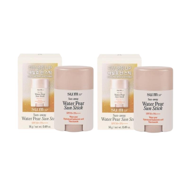 

его:m37° Солнцезащитный стик Water-Full SPF50+ PA++++ (14 г) | Охлаждение и Увлажнение | Невидимый Финиш - K-Beauty Солнцезащитный Крем 14g 2ea