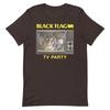 NEW BLACK FLAG Band TV Party Heavy Cotton Black S-5XL Shirt US1950 Unisex T-Shirt