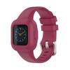 Soft Silicone Solid Color Adjustable Children Watch Band Wristband Replacement for Garmin Fit JR3