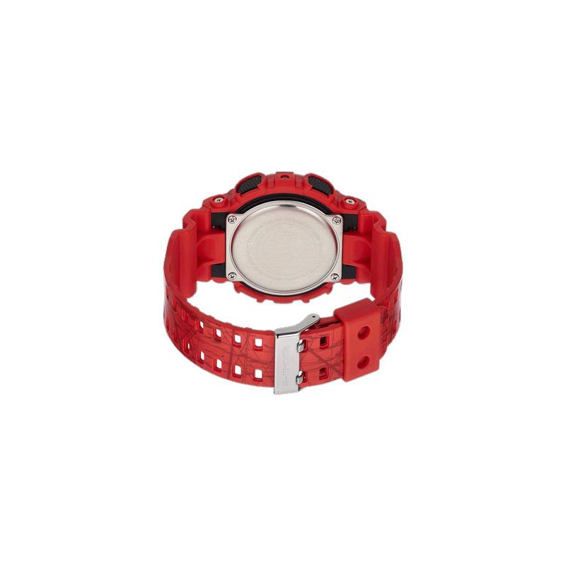 Casio CASIOG-SHOCKSLASHPATTERN theme series, automatic LED lighting calendar, shockproof, antimagnetic and waterproof, quartz movement, GA-110SL-4