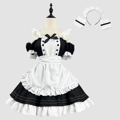 New Maid Dress Roztomilé sekundární Lolita šaty Cat Maid Uniform Restaurant Maid Suit