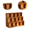Wood Ladder Lattice Bracket , Rustic, Practical Sturdy Floating Shelf for Jewelry Mini Figurine