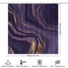 Luxury Geode Print Shower Curtain Modern Bathroom Decor For Girls Kids Purple White Gold High Heel Pattern Bath Mat Cover Easy I