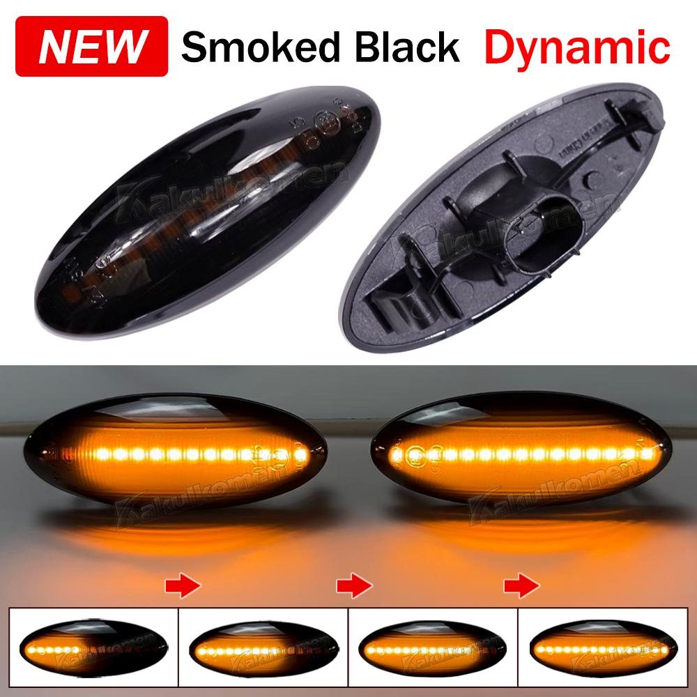 2 Stück Für Toyota Yaris COROLLA Auris Mk1 E15 RAV4 Mk3 Dynamische LED Blinker Seitenmarkierungsleuchten Sequentielle Blinker