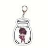 Danganronpa Monokuma, Makoto Naegi & Junko Enoshima Acrylic Keychain Charm Figure
