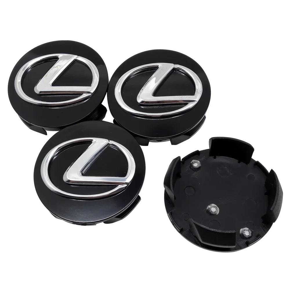 For LEXUS NX RX330 RX300 GS300 IS250 IS200 CT200h GX470 CT 200H 4Pcs Plastic Auto Wheel Hub Center Caps Emblem Car Styling