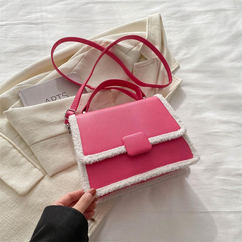 Stylish Korean Version Crossbody Bag For Women Vintage Fashionable Shoulder Purse