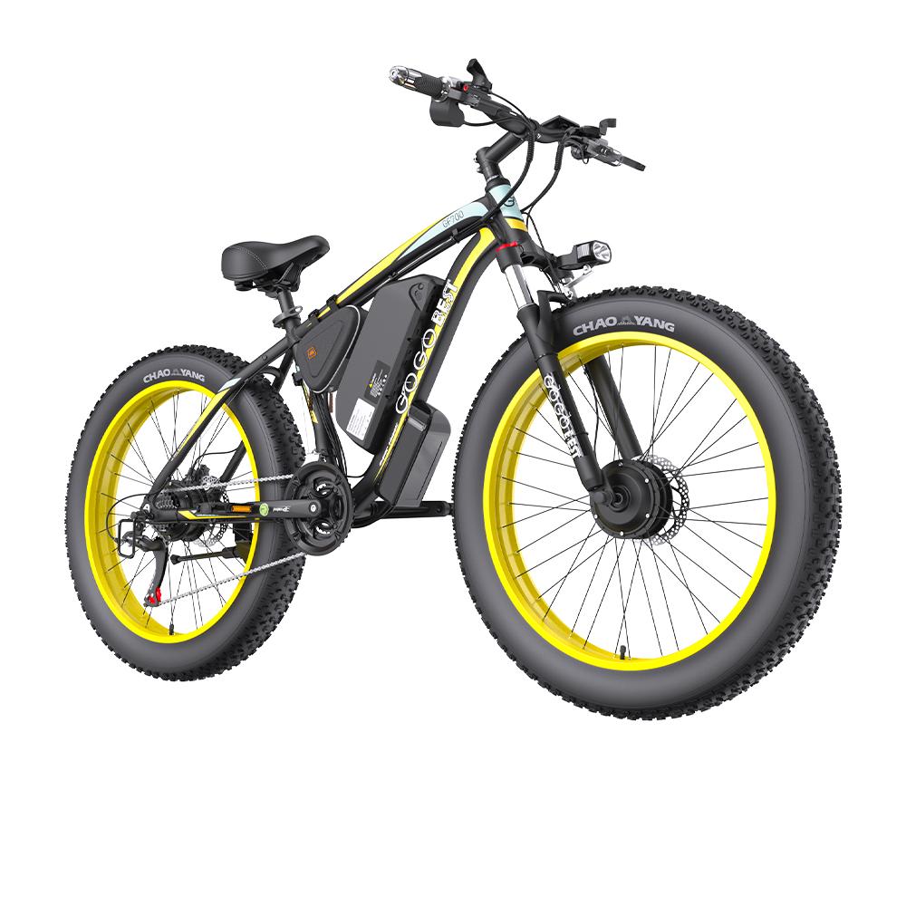 GOGOBEST GF700 Electric Bicycle Adult 1000W  Motor 48V18.2AH City Riding E-Bike 26'' Fat Tire Electric Bike