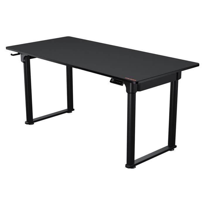 Bureau assis debout - COUGAR - EGRAV160 - Hauteur Réglable - Double Moteur - Fibre de Carbone