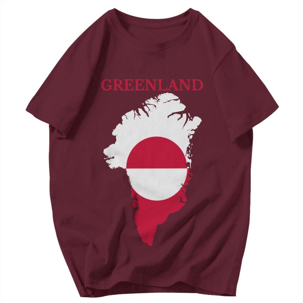 Men T Shirt Greenland Summer Y2K Graphic Short Sleeve Unisex Tops T Shirts