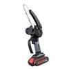 Mini Chainsaw 4 Inch 6 Inch Portable Chainsaw with Security Lock 2 Chains 21V Rechargeable Battery Operated Electric