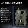 4G Trail Camera 4K Hunting Camera with SIM Card 60MP Photos Fast Trigger Wildlife Camera Infrared Camera Night Vision