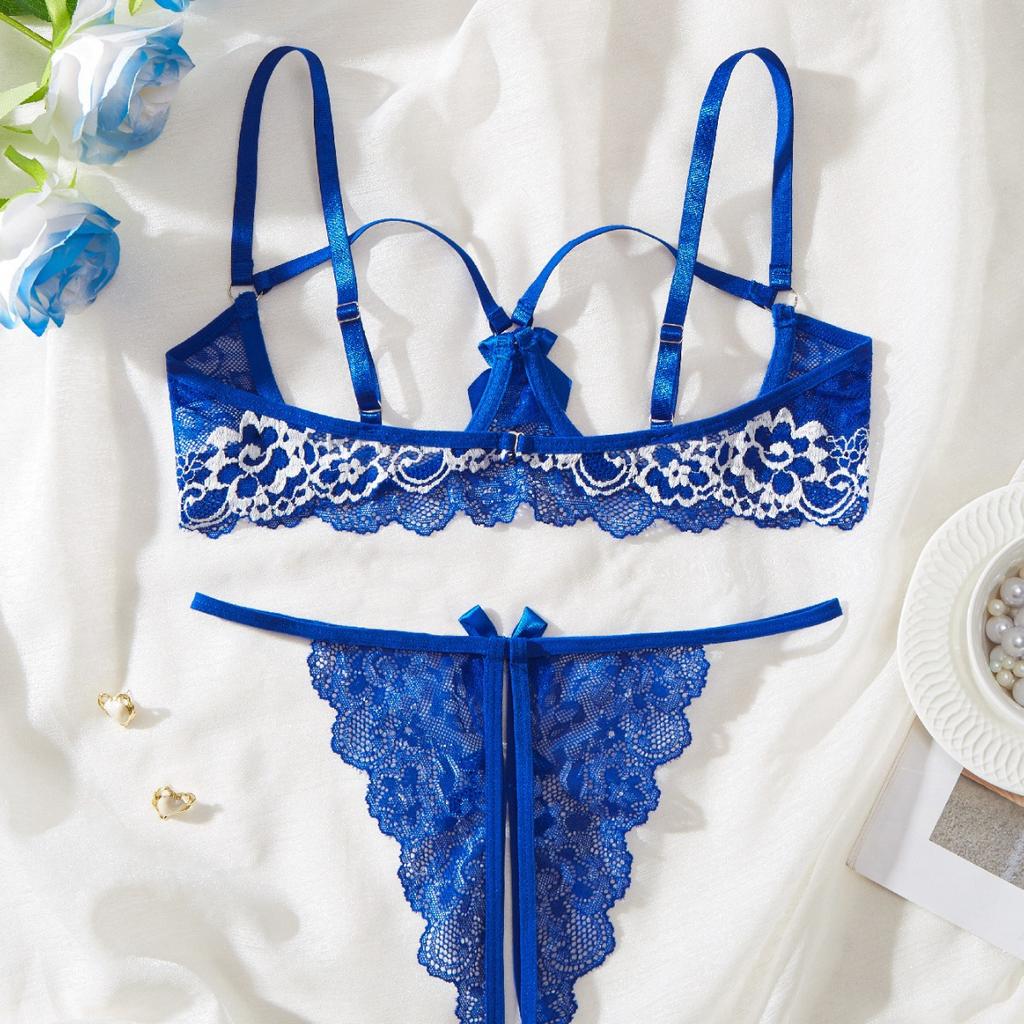 European and American Sexy Lingerie Seduction Sexy Lace Underwear Set