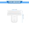 VekAuto Bumper Clip Bumper Fender Fastener Clip Rivet Retainer Compatible